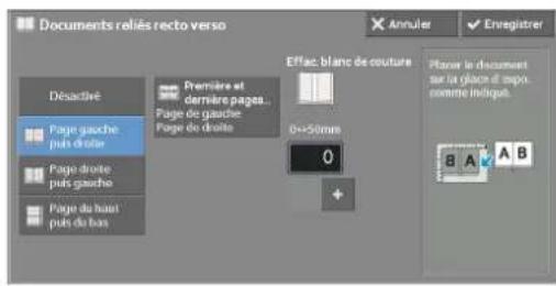 DELL C5765dn - Documents reliés recto verso (copie recto verso de pages en vis-à-vis) - 2