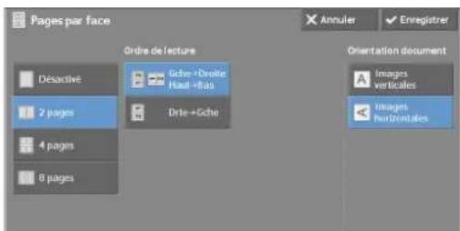 DELL C5765dn - Pages par face (copie de plusieurs pages sur une feuille) - 2
