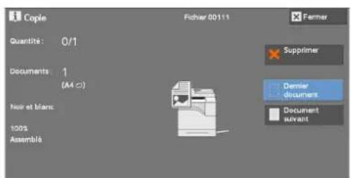 DELL C5765dn - Changement du nombre de copies - 2