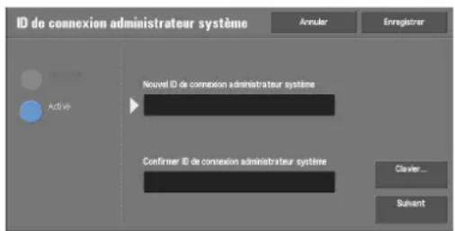 DELL C5765dn - Code d'accès administrateur système - 1