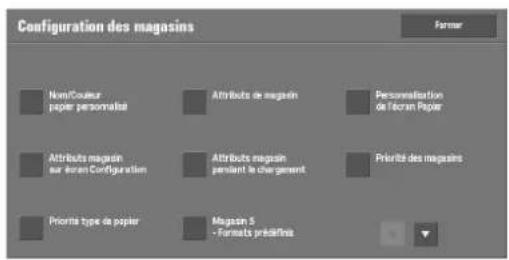 DELL C5765dn - Modification des paramètres de papier - 5