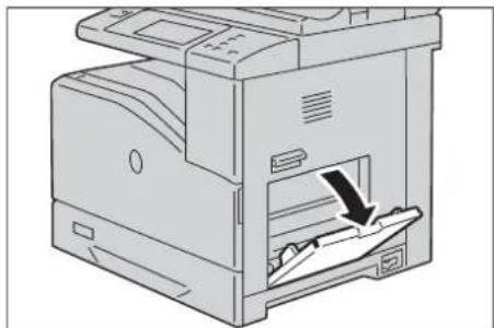 DELL C5765dn - Chargement de papier dans le magasin 5 (bac auxiliaire) - 1