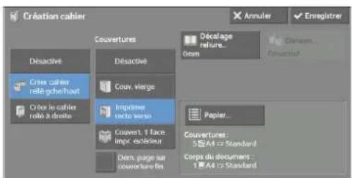 DELL C5765dn - Creation cahier (creation d'un cahier) - 3