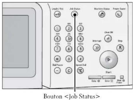 DELL C5765dn - Si le bouton [Supprimer] n'apparait pas sur I'écran : - 1