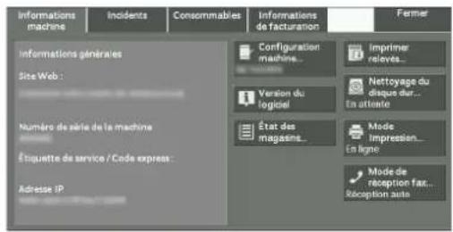 DELL C5765dn - Informations machine - 1