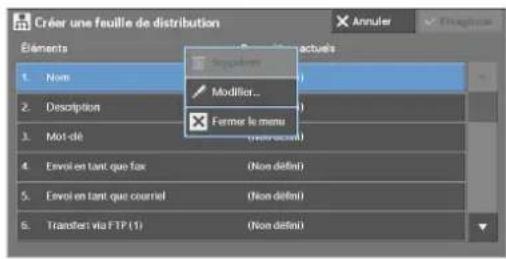 DELL C5765dn - Créer une feuille de distribution - 1