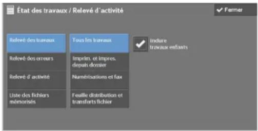 DELL C5765dn - État des travaux / Relevé d'activité - 1
