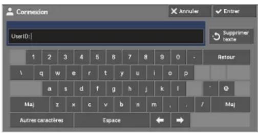 DELL C5765dn - Suppression d'une impression facturée privée ayant un ID utilisateur non valide - 1