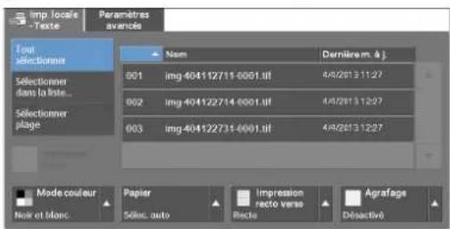 DELL C5765dn - Sélection de fichiers - 3