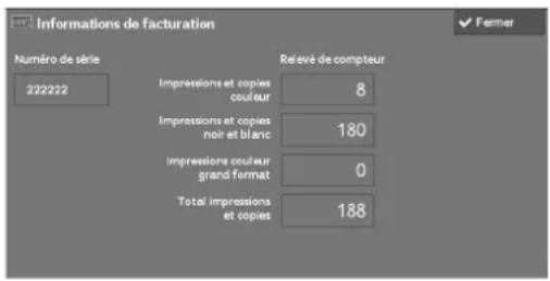 DELL C5765dn - Informations de facturation - 1