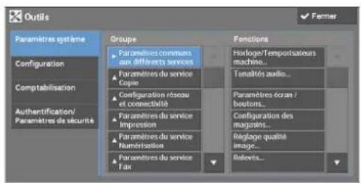 DELL C5765dn - Modification des paramètres de papier - 4