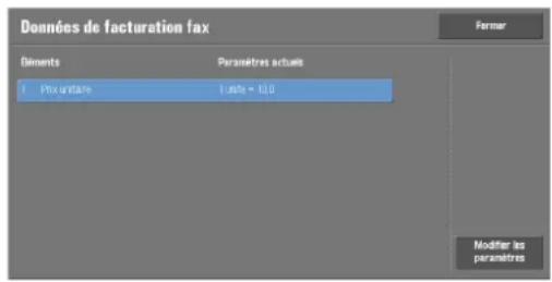 DELL C5765dn - Données de facturation fax - 1