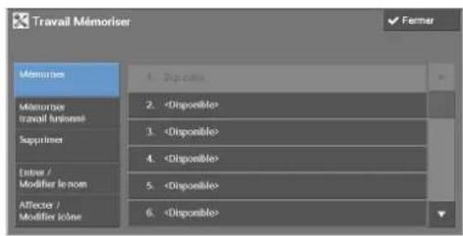 DELL C5765dn - Enregistrement, suppression, changement de nom des programmes mémorisés - 4