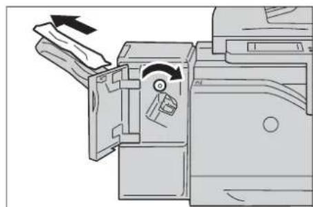 DELL C5765dn - Bourrages papier dans le module de finition-AB1 - 2