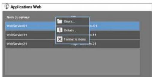 DELL C5765dn - Accès aux Applications Web - 4