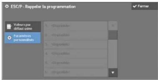 DELL C5765dn - Rappeler la programmation - 1