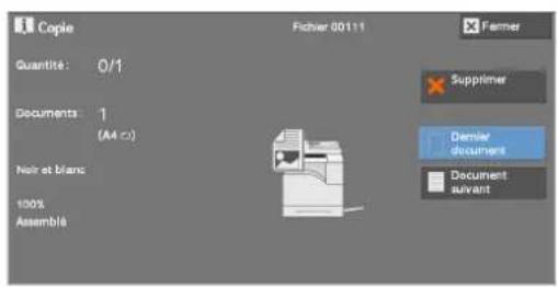DELL C5765dn - Si le bouton [Supprimer] n'apparait pas sur I'écran : - 3