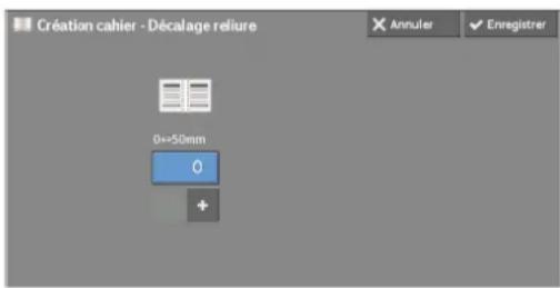 DELL C5765dn - Écran [Création cahier - Décalage reliure] - 1