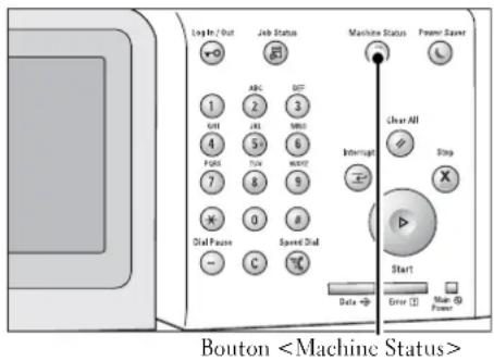 DELL C5765dn - Présentation de l'etat de la machine - 1