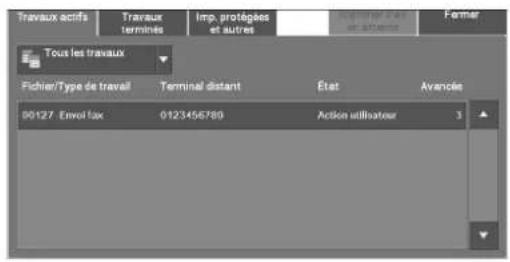 DELL C5765dn - Si le bouton [Supprimer] n'apparait pas à l'écran : - 2