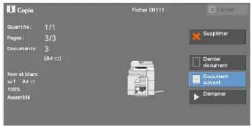 DELL C5765dn - Écran [Copie] lorsque la combinaison de produits est en cours - 1