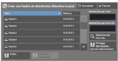 DELL C5765dn - Restrictions relatives à l'utilisation de la fonction Feuille de distribution - 1