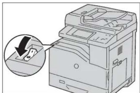 DELL C5765dn - Arrêt de l'interrupteur d'alimentation - 1