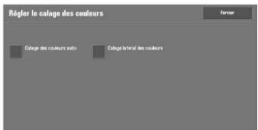 DELL C5765dn - Calage l'etal des couleurs - 1