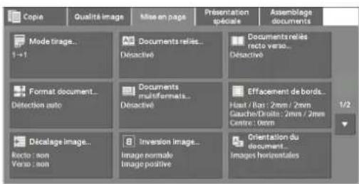 DELL C5765dn - Décalage image (Réglage de la position de l'image) - 1