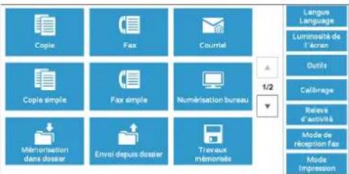 DELL C5765dn - Modification des paramètres de papier - 3
