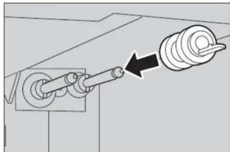 DELL C5765dn - Remplacement des rouleaux de sépareurs à l'intérieur de la machine - 7