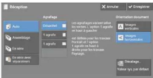 DELL C5765dn - Réception (définition des options de finition) - 2