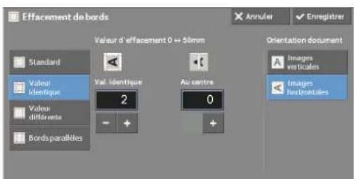 DELL C5765dn - Effacement de bords (Effacement des bords et des ombres des marges d'un document) - 2