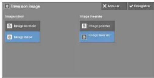 DELL C5765dn - Inversion image (copies inversées d'images) - 2