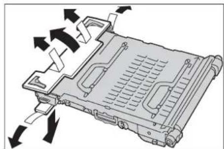 DELL C5765dn - Remplacement du module de courroie de transfert - 12