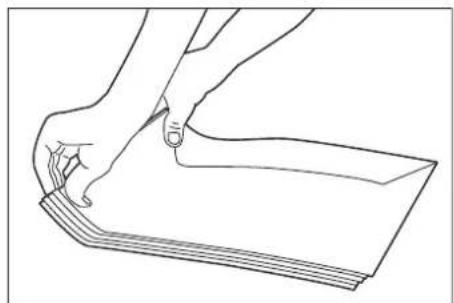 DELL C5765dn - Chargement d'enveloppes dans les magasins 1 à 4 - 10