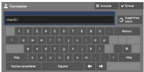 DELL C5765dn - Pour vérifier le compteur de facturation d'un ID utilisateur actuellément authenticate - 1