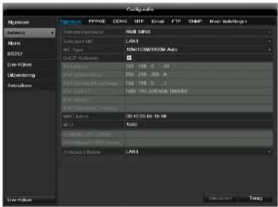 ABUS TVVR41210 - Networkconfiguration - 1