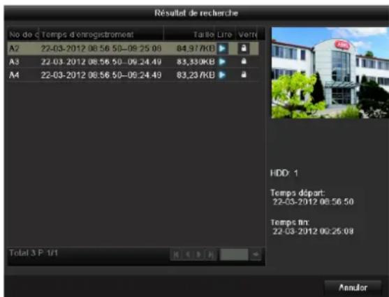 ABUS TVVR41210 - Enregistrement par heure - 2