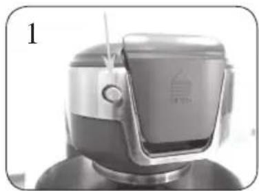 DOMO DO9075KR - OPCIONAL: MONTAJE DEL CORTADOR DE VERDURAS - 1