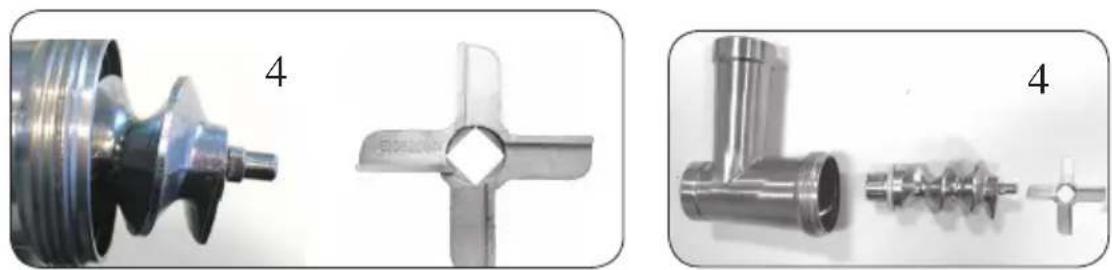 DOMO DO9074KR - OPTIONELL: MONTAGE FLEISCHWOLF - 2