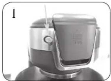 DOMO DO9074KR - OPTIONELL: MONTAGE GEMÜSEHOBEL - 1