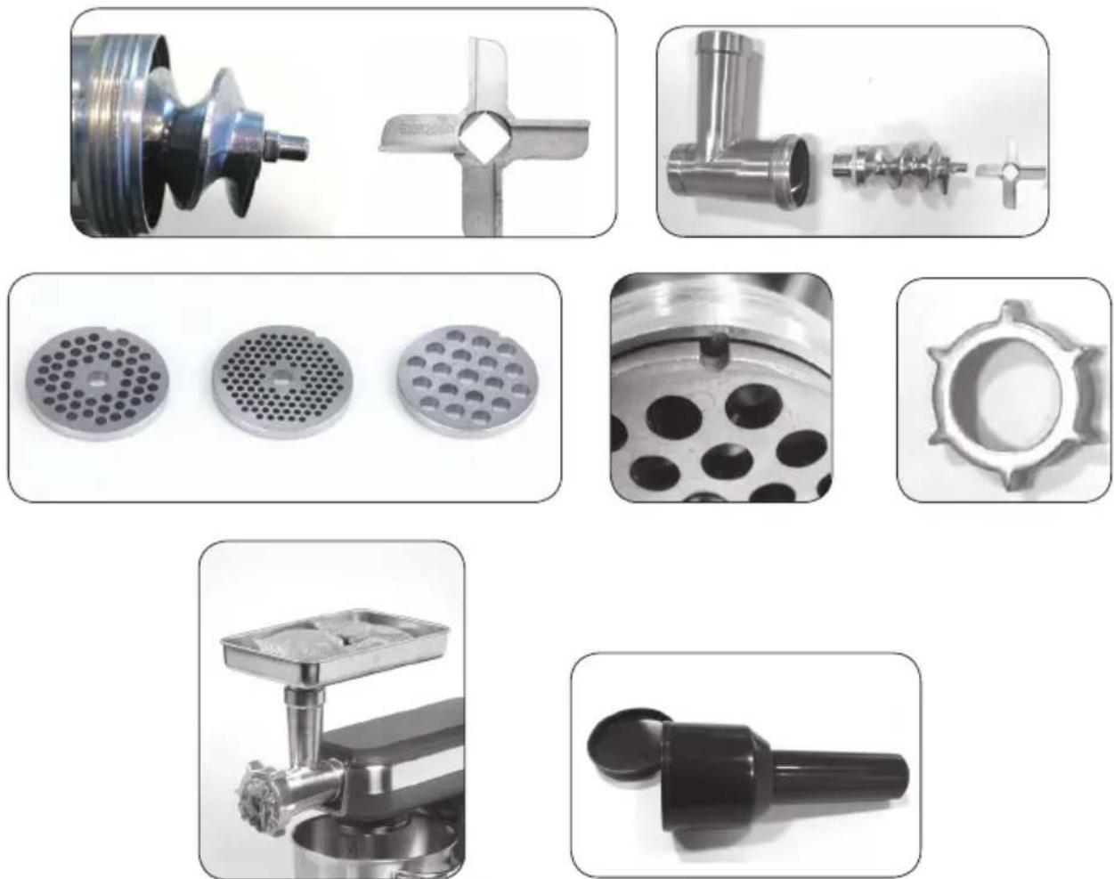 DOMO DO9074KR - DODATKOVé PRÍSLUŠENSTVI: MLYNEK NA MASO - 1