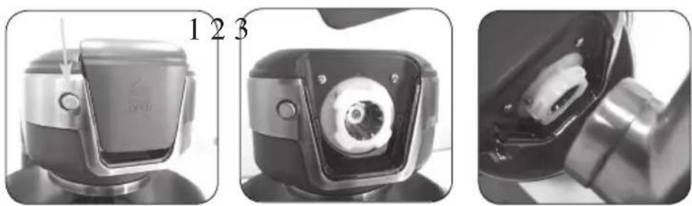 DOMO DO9074KR - OPCIONAL: MONTAJE DEL PICADOR DE CARNE - 1