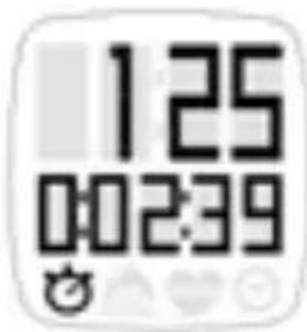 SIGMA Sport Onyx Balance - Stoppuhr / Trainingszeit - 1