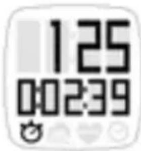 SIGMA Sport Onyx Balance - Stopwatch /trainingstijd - 1