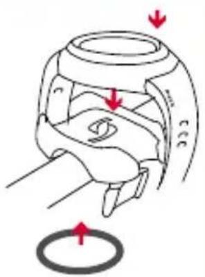 SIGMA Sport Onyx Balance - COLOCAR EL CINTURÓN PECTORAL / SUJETAR EL SOPORTE PARA EL MANILLAR - 1