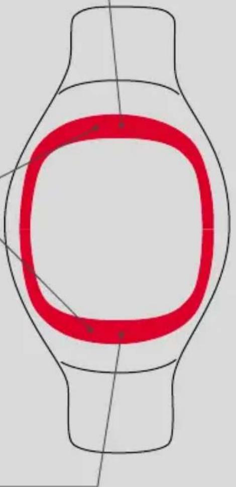 SIGMA Sport Onyx Balance - Touche inférieure du cadre : - 1