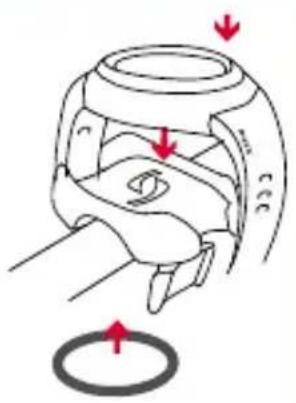 SIGMA Sport Onyx Balance - ATTACHING THE CHEST BELT / HANDLEBAR HOLDER - 1