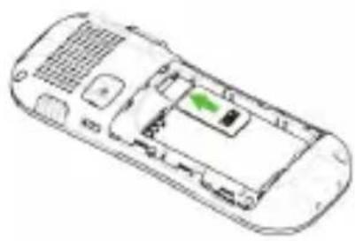 AEG Voxtel M320 - De simkaart en batterijplaatsen - 1